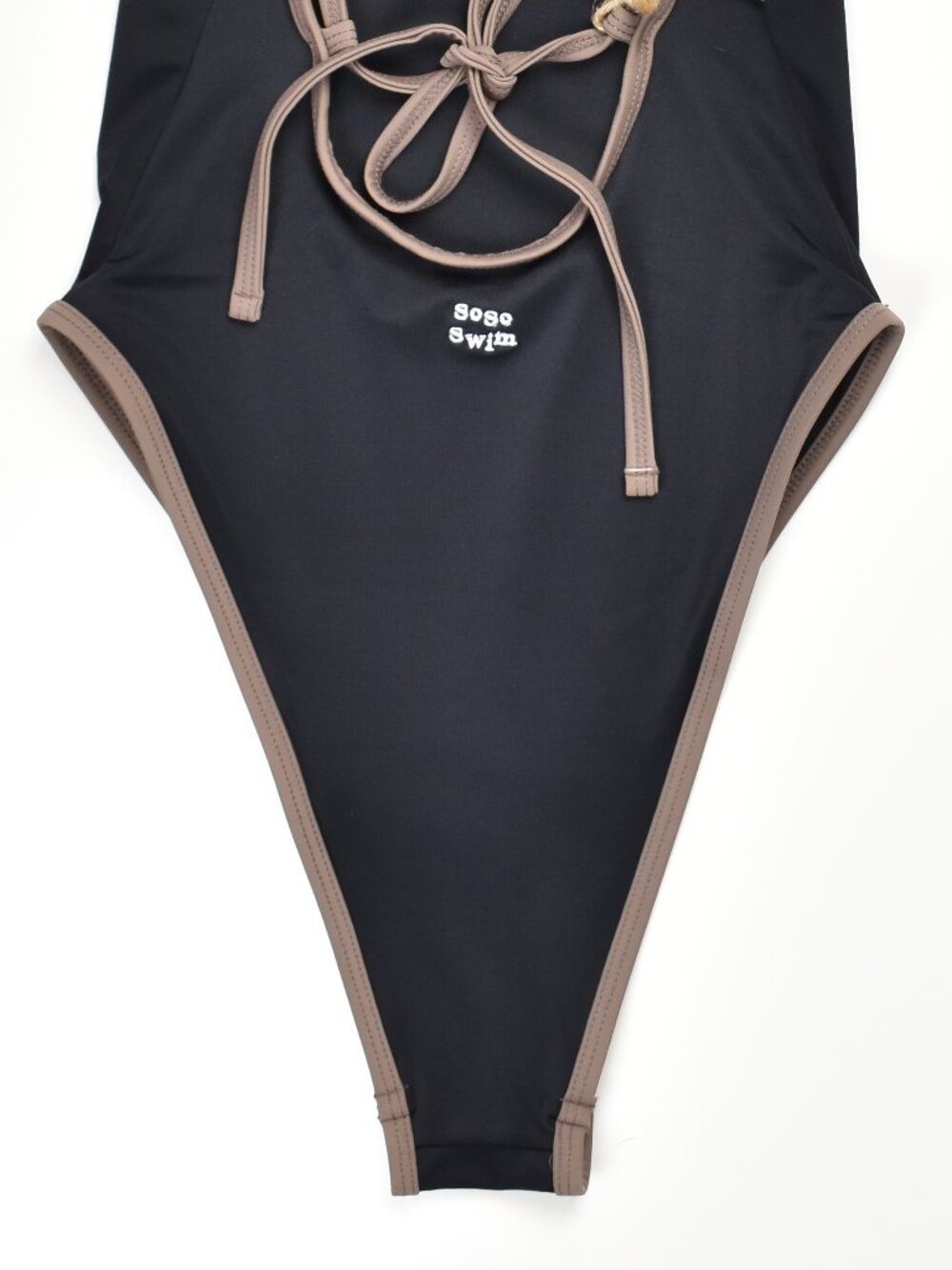 Soso Swim Original Cut Swimsuit Black NEW - XS - Picture 7 of 8